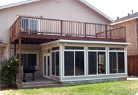 Conventional with Second Story Deck