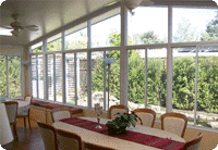 Gable Wall Sunroom