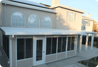 Isolated Enclosure with Patio Cover